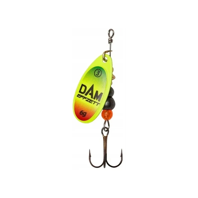 Błystka Obrotówka Dam Fluo Spinner 5/12g TRIO
