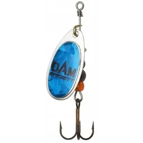 Błystka Obrotówka Dam Fluo Spinner 4/10g Sky Prisma