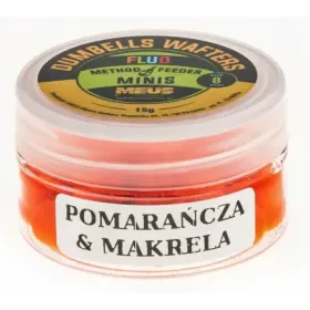 Meus Dumbells Fluo Wafters Pomarańcza 8mm MINIS