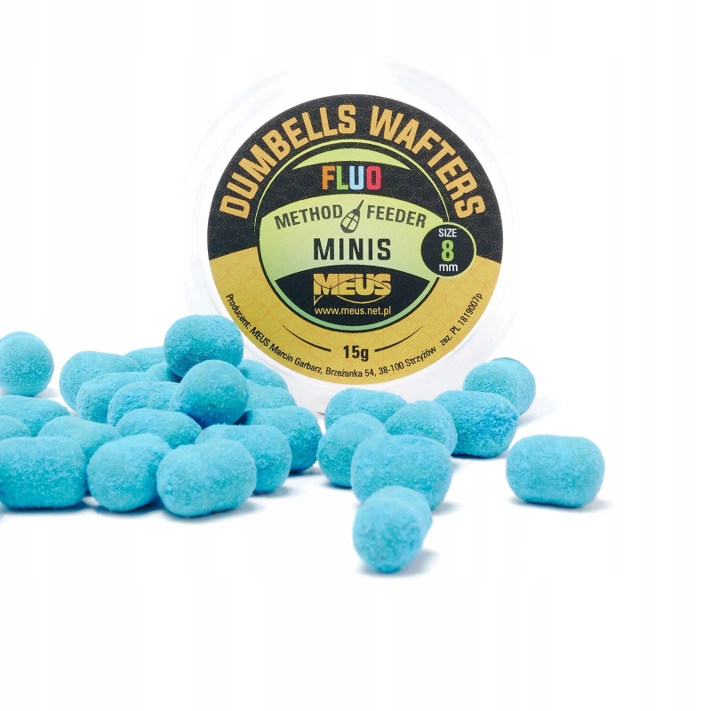 Meus Dumbells Fluo Wafters MINIS Halibut 8mm