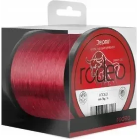 Żyłka Delphin RODEO / czerwona 0,30 7,7kg 600m