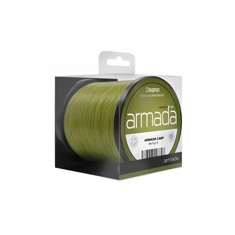 Żyłka Delphin Armada Carp Camo 0,30mm 300m 7,2 kg