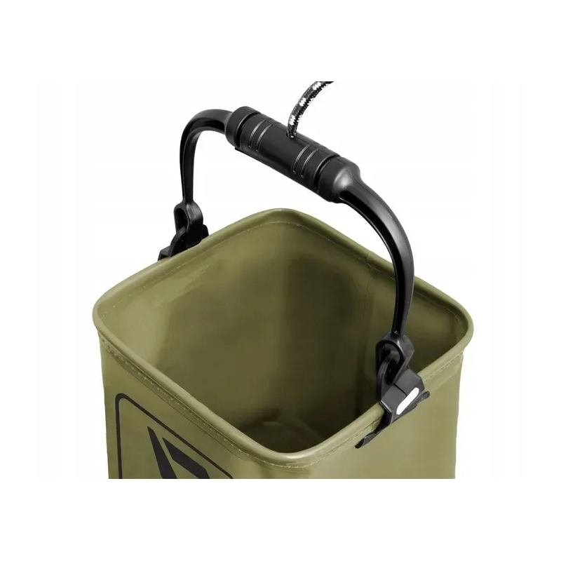 Wiadro składane na zanętę 10l Delphin CUBO sznurek