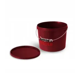 Okrągłe wiadro wędkarskie z pokrywką FEEDER 17L