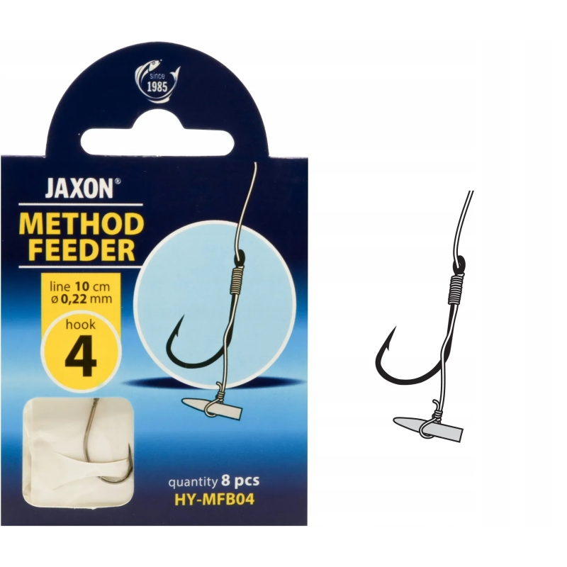 HACZYKI METHOD FEEDER JAXON 8szt przypon stoper 8
