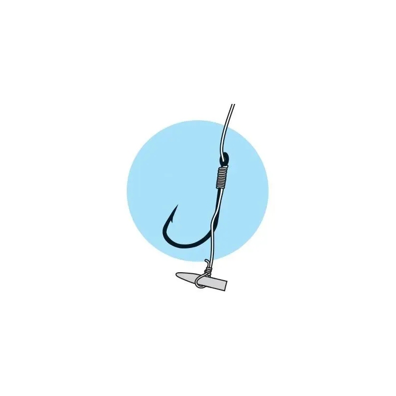 Przypon Jaxon Method Feeder MFB rozm. 4 0,22 10cm 8szt