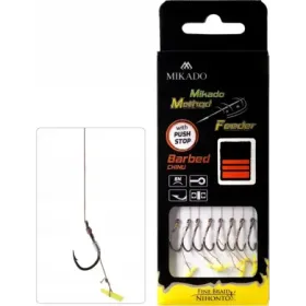 MIKADO PRZYPON METHOD PLECIONKA Z GUMKĄ HAK 8