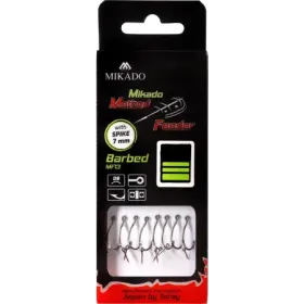 MIKADO PRZYPON METHOD FEEDER Z IGŁĄ HAK ZADZIOR 10