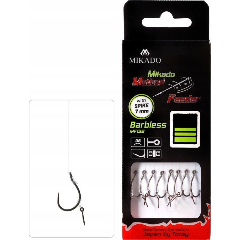MIKADO PRZYPON METHOD Z IGŁĄ HAK BEZ ZADZIORA 4
