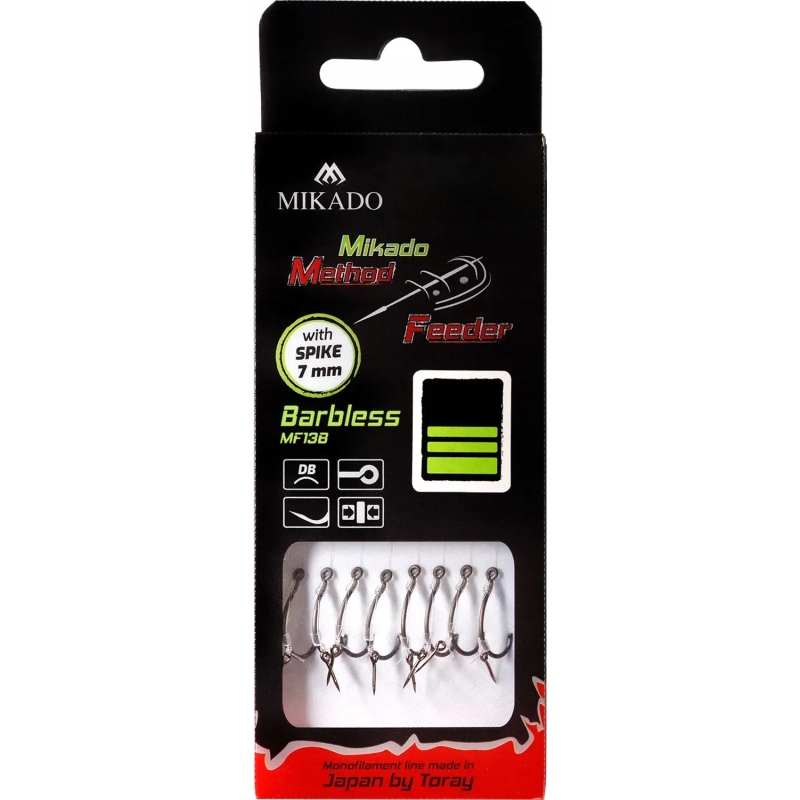 MIKADO PRZYPON METHOD Z IGŁĄ HAK BEZ ZADZIORA 4
