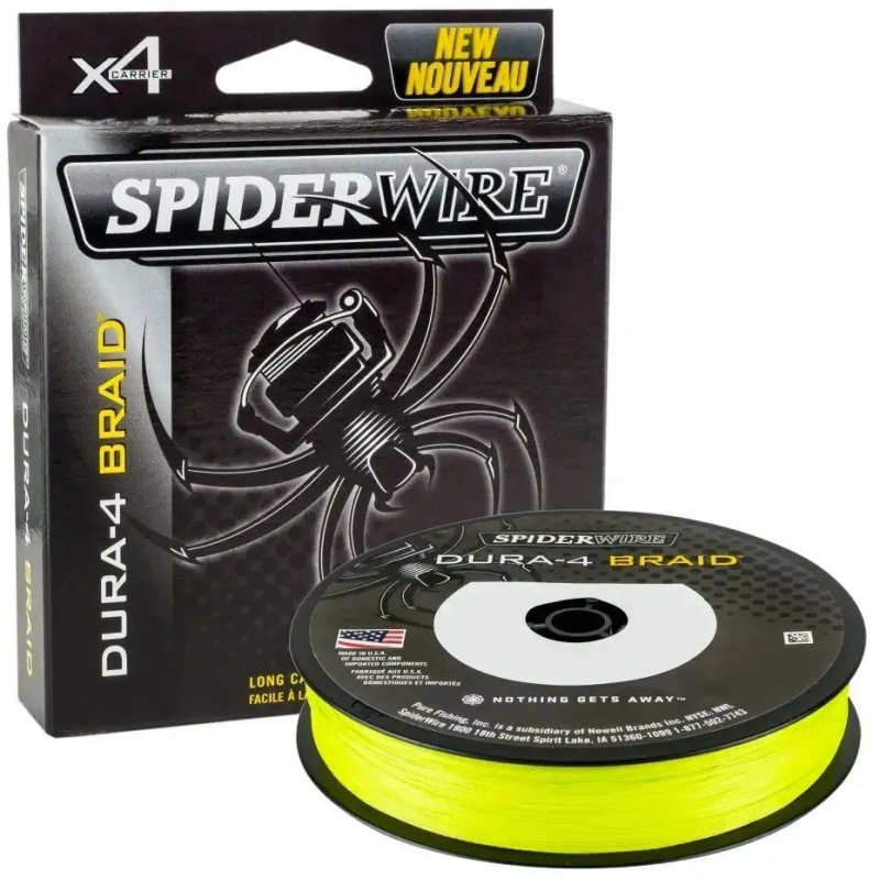 Plecionka Spiderwire Dura 4 Yellow 0,40mm/45kg 150m