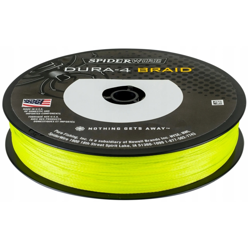 Plecionka Spiderwire Dura 4 Yellow 0,17mm/15kg 150m