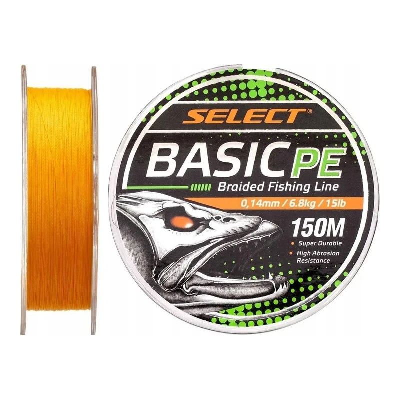 Plecionka Select Basic PE 4X 0,06mm 150m POMARAŃCZOWA