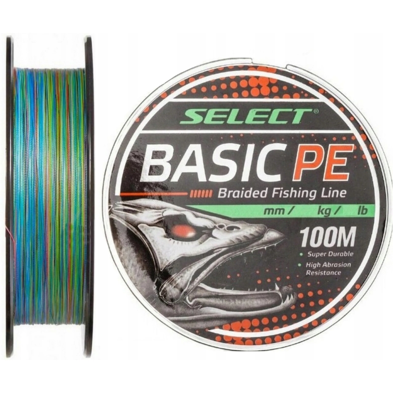 Plecionka Select Basic PE 4X 0,16mm 150m MULTIKOLOR