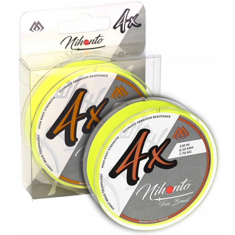 PLECIONKA NIHONTO F. BRAID FLUO 0,12/150M