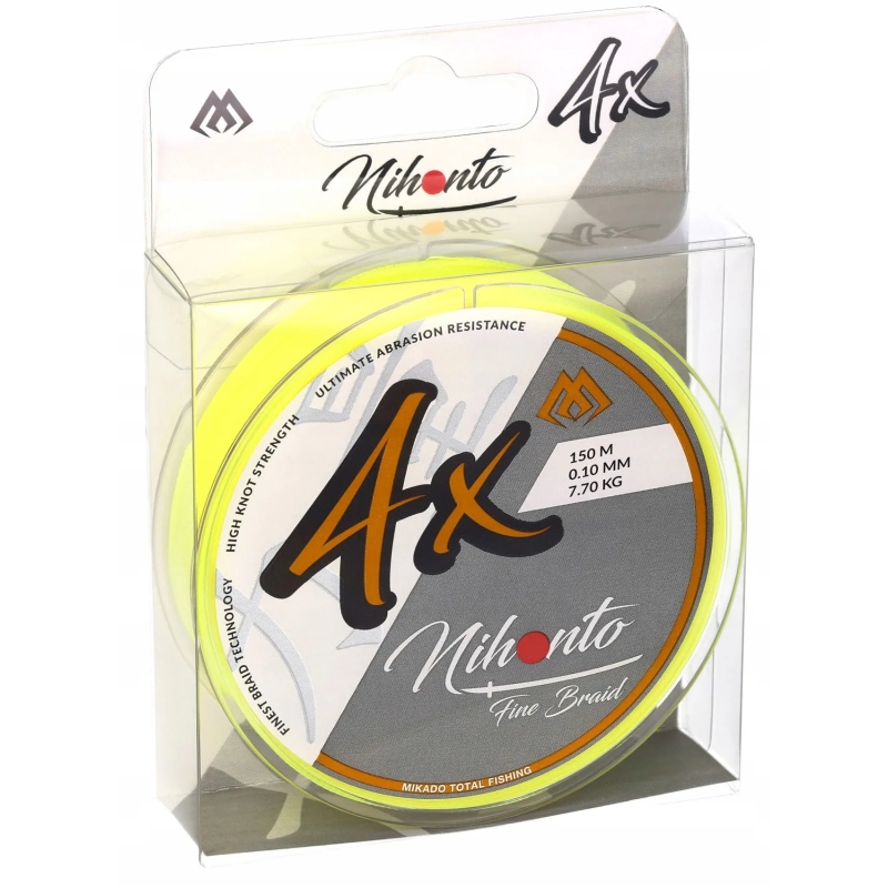 PLECIONKA NIHONTO F. BRAID FLUO 0,12/150M