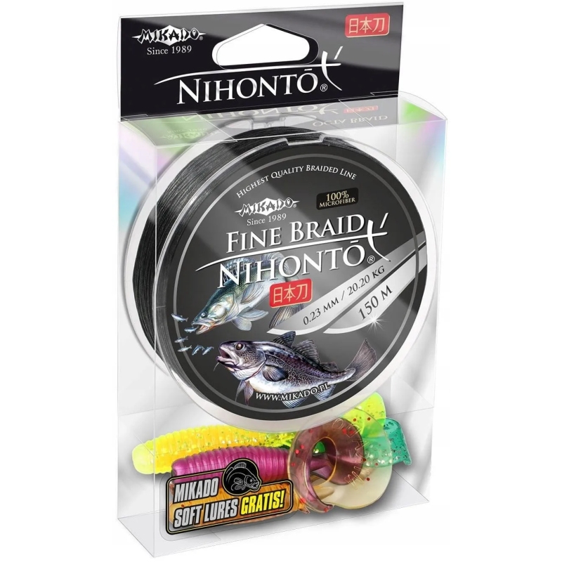 Plecionka mikado - nihonto fine braid 0,18mm 150m
