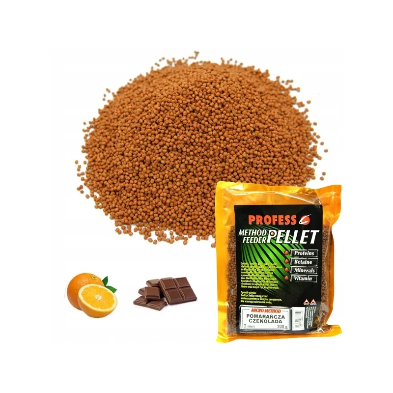 MICRO PELLET PROFES 2mm Method Feeder POMARAŃCZ CZEKOLADA