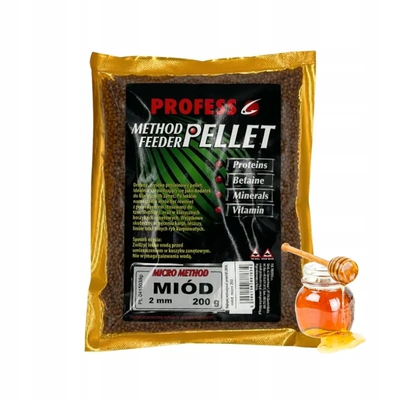 MICRO PELLET PROFES 2mm Method Feeder MIÓD