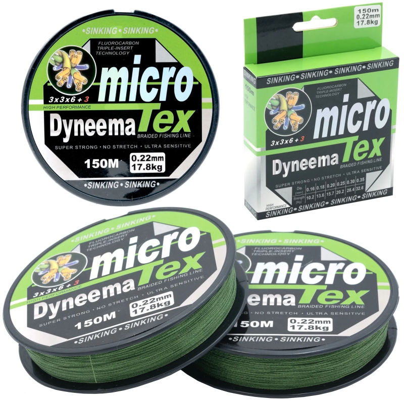 PLECIONKA NIEWIDOCZNA DYNEEMA 0,25mm 19,3kg
