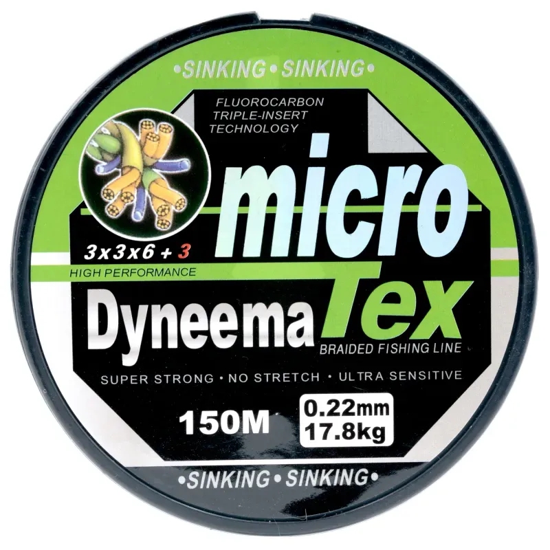 PLECIONKA NIEWIDOCZNA DYNEEMA 0,20mm 16 kg TONĄCA