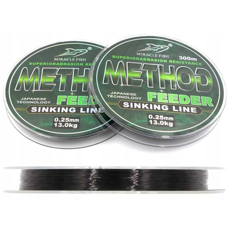 ŻYŁKA WĘDKARSKA STRONG FEEDER SINKING LINE 0,20 mm 9,0 kg 300m